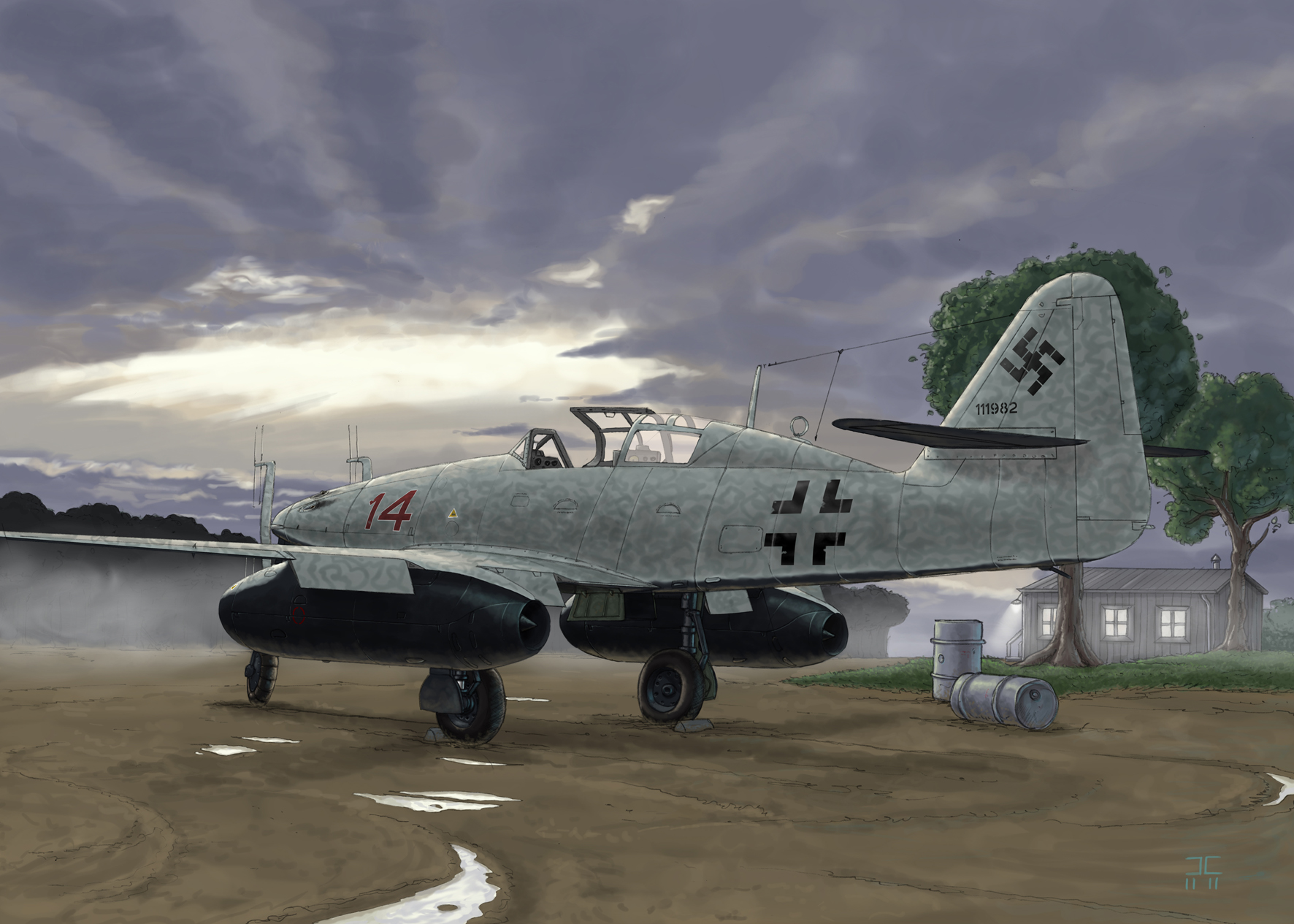 Me-262 Nachtjager