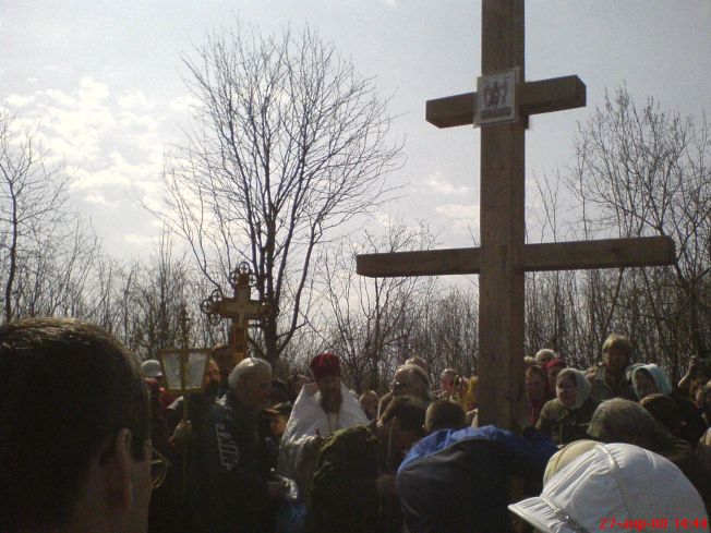 Воздвижение Креста Господня в г. Пикалево