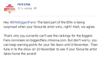 Facebook MTV EMA