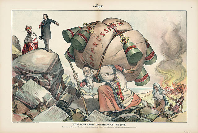 800px-1904 Russian Tsar-Stop your cruel oppression of the Jews-LOC hh0145s