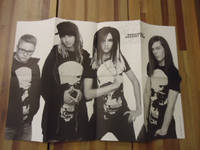 tokio hotel book poster 70x50