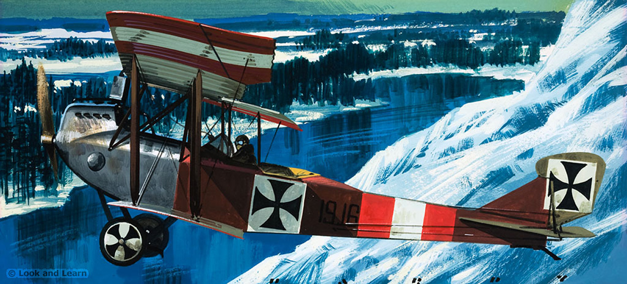 The Lohner B1 airmail plane