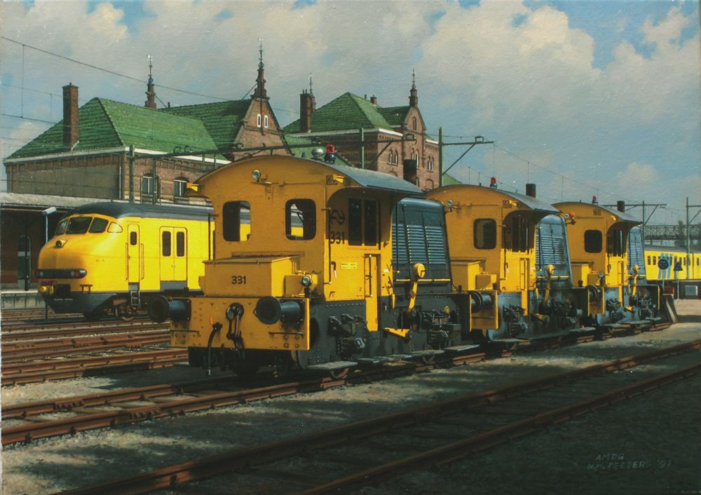 Locomotors at Geldermalsen station