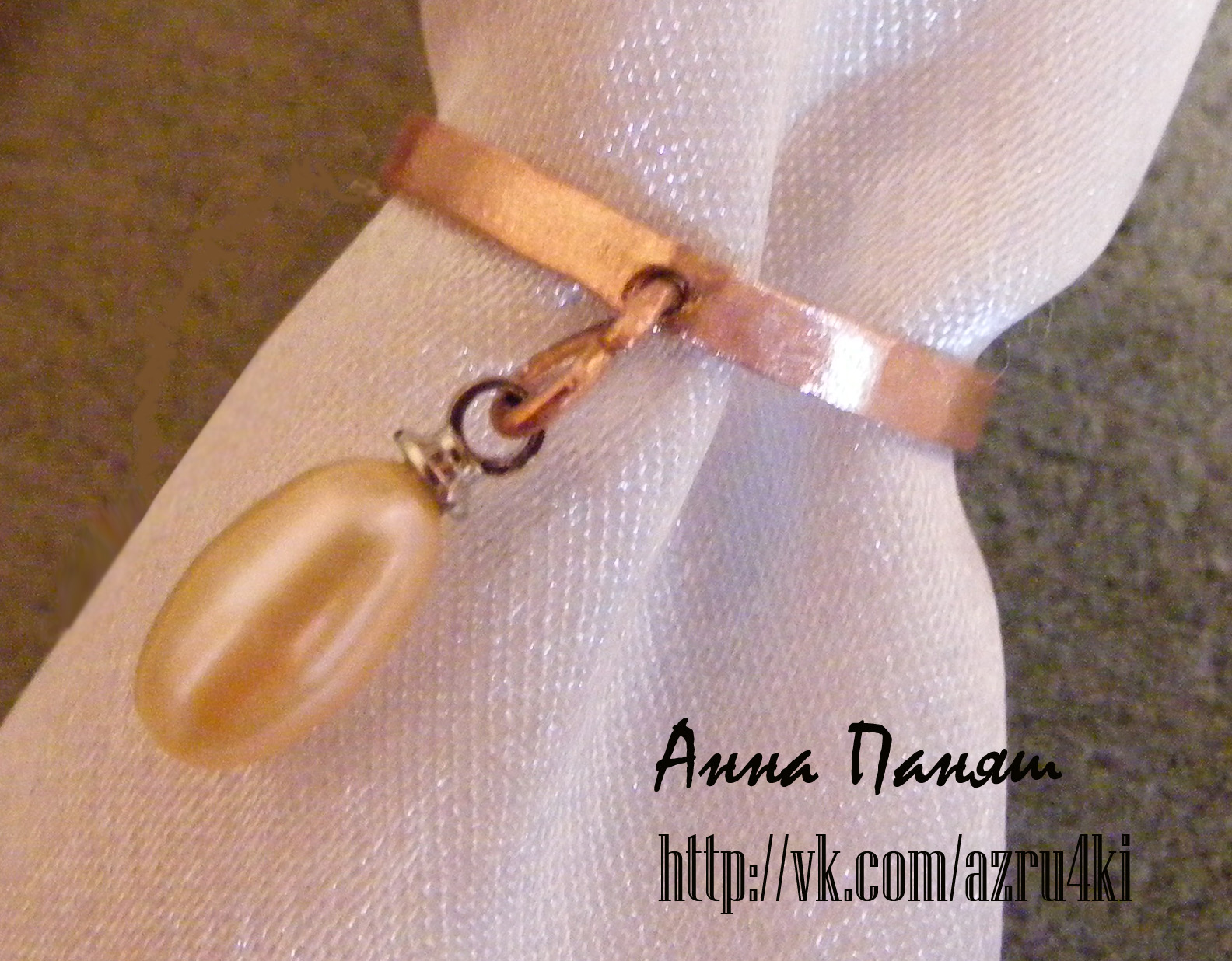 колечко подснежник