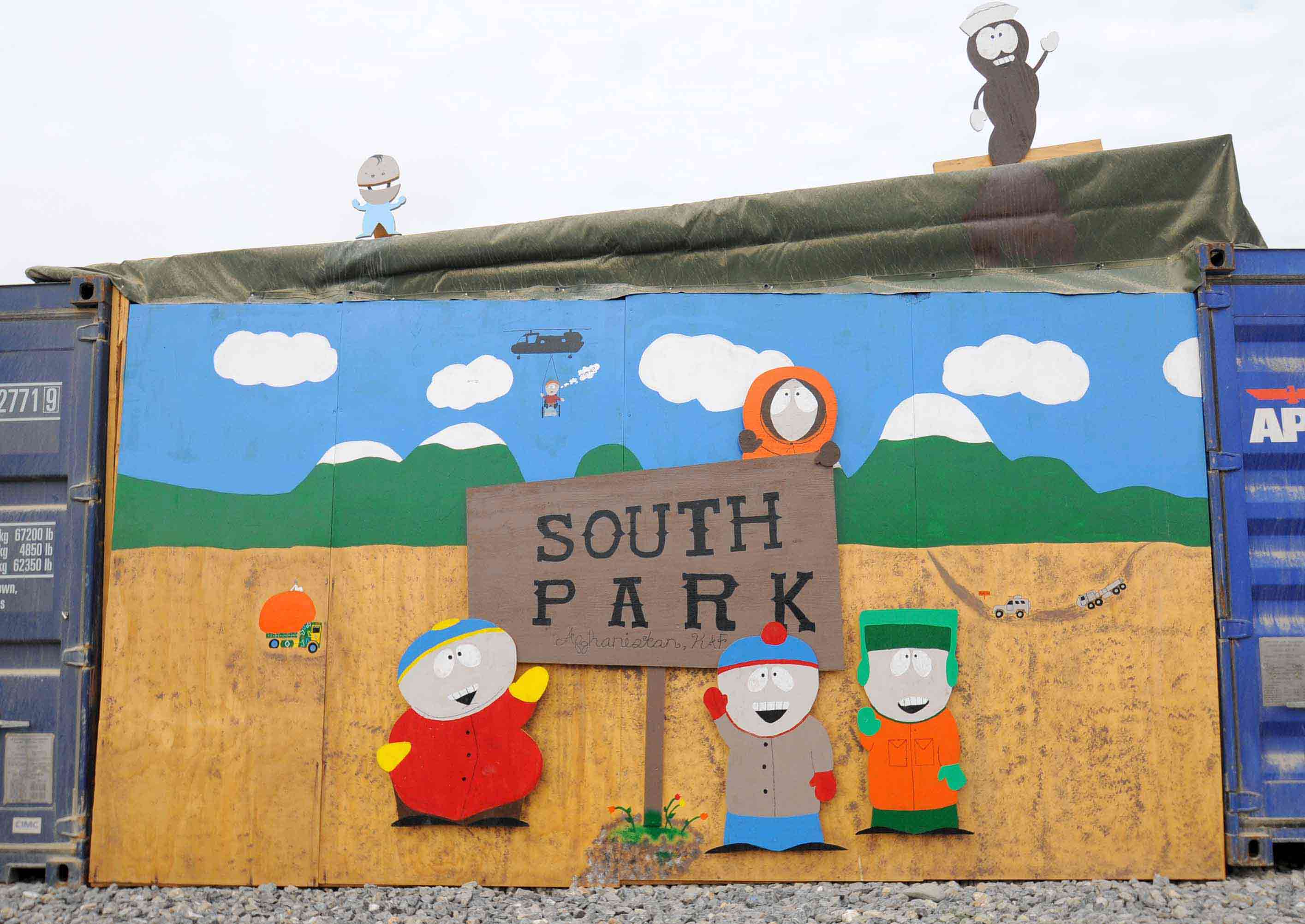 On street 8718-Welcome-to-South-Park