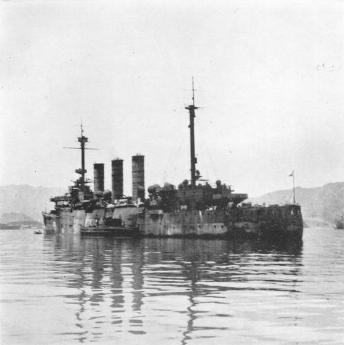 Japanese cruiser Yakumo 1946