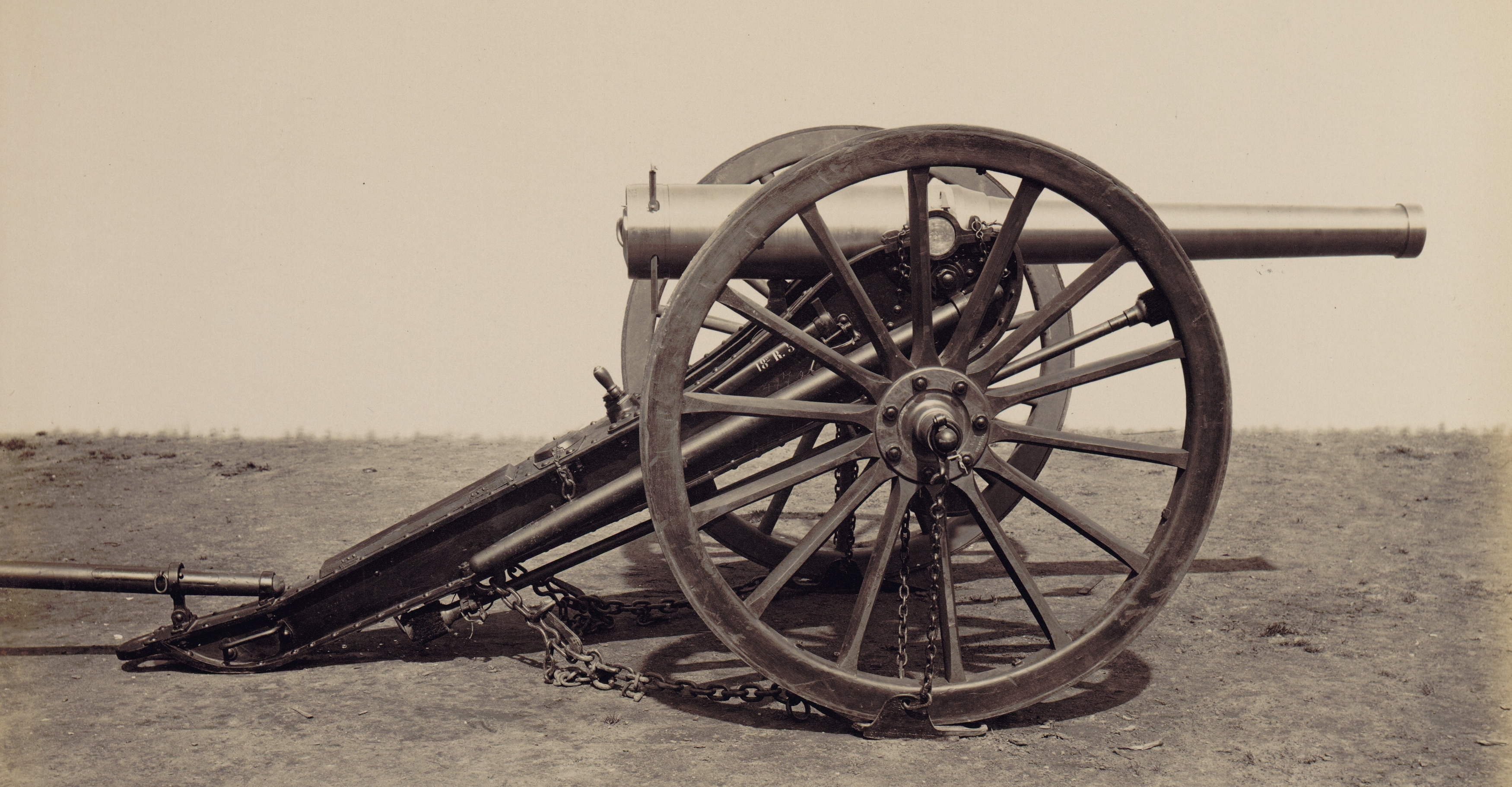 De Bange 90 mm cannon (Mle 1877)...