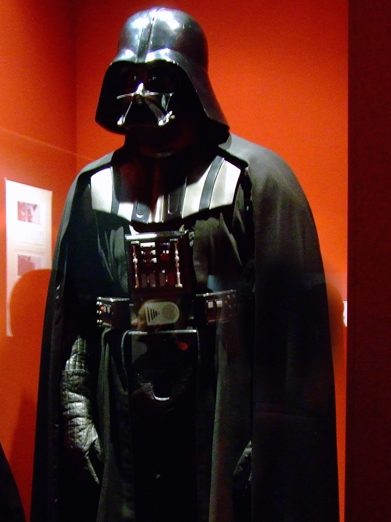 Darth Vader in Star Wars exhibition