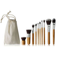 10pcs cosmetic brush sets