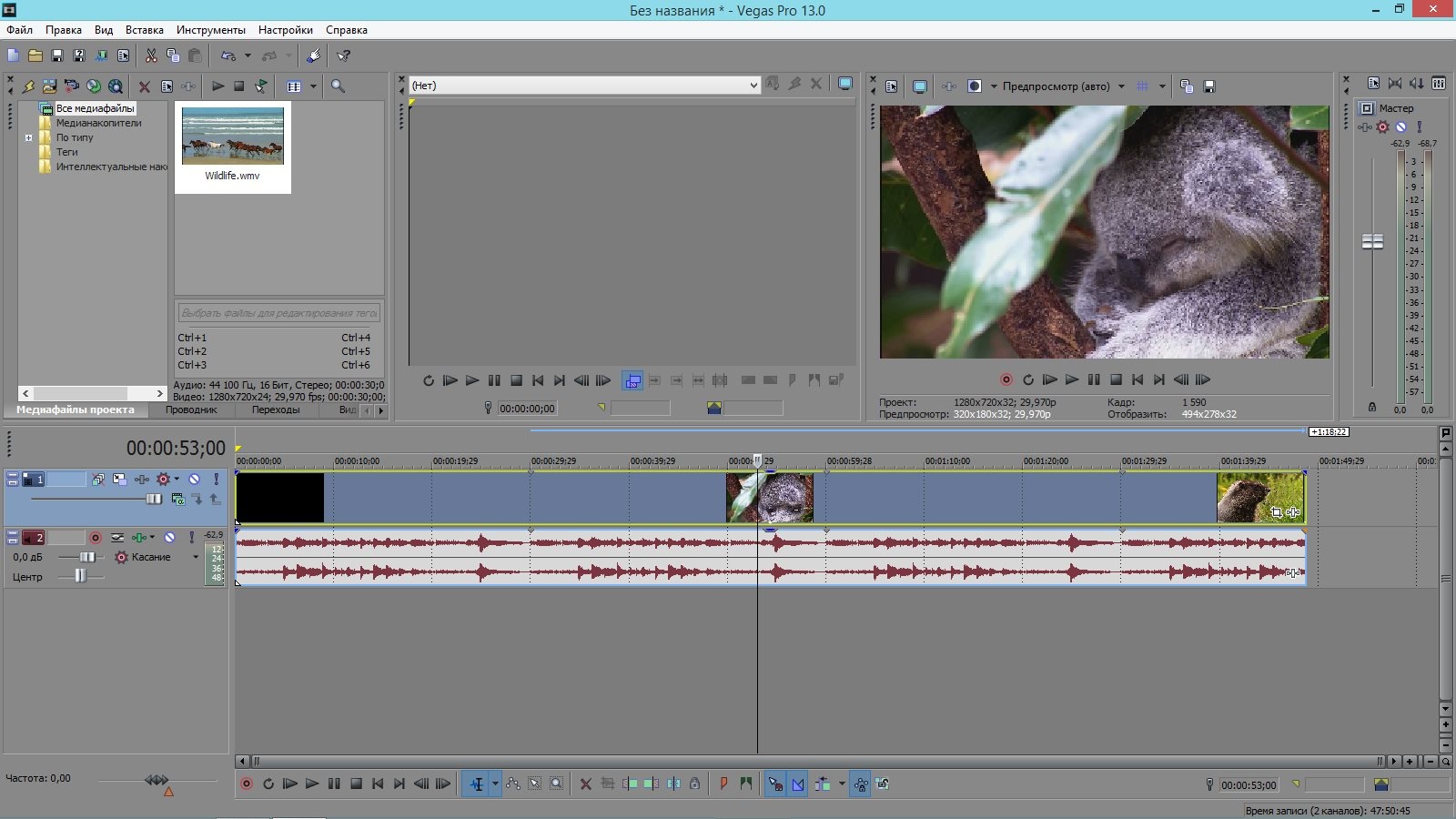 Sony Vegas Pro 13.0