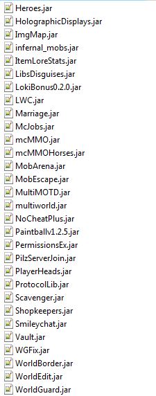 My plugins