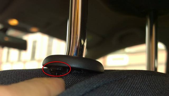 kia ceed как снять подголовник