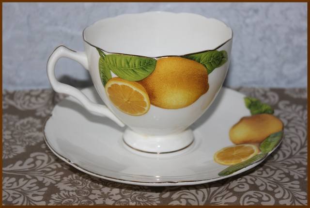 лимонная чашка лимонная чашка