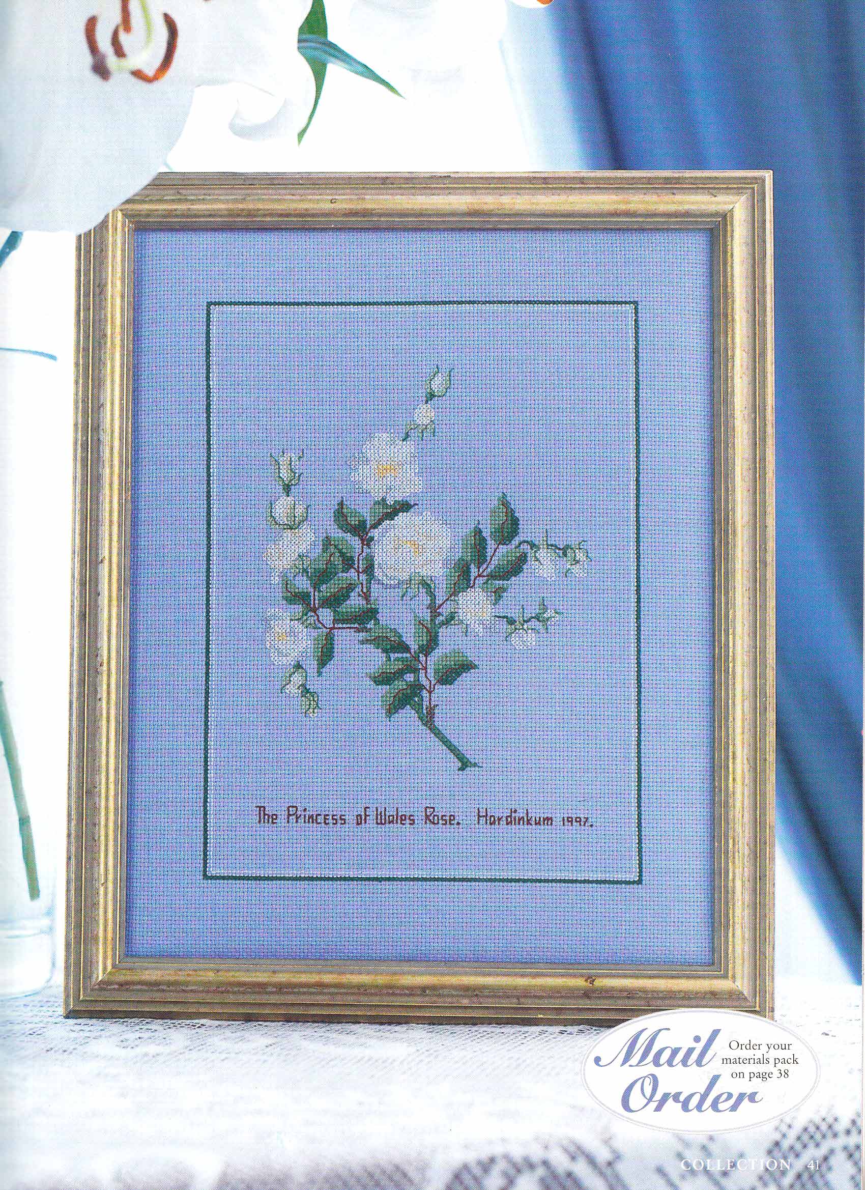 Cross Stitch Collection 42 Wales Rose