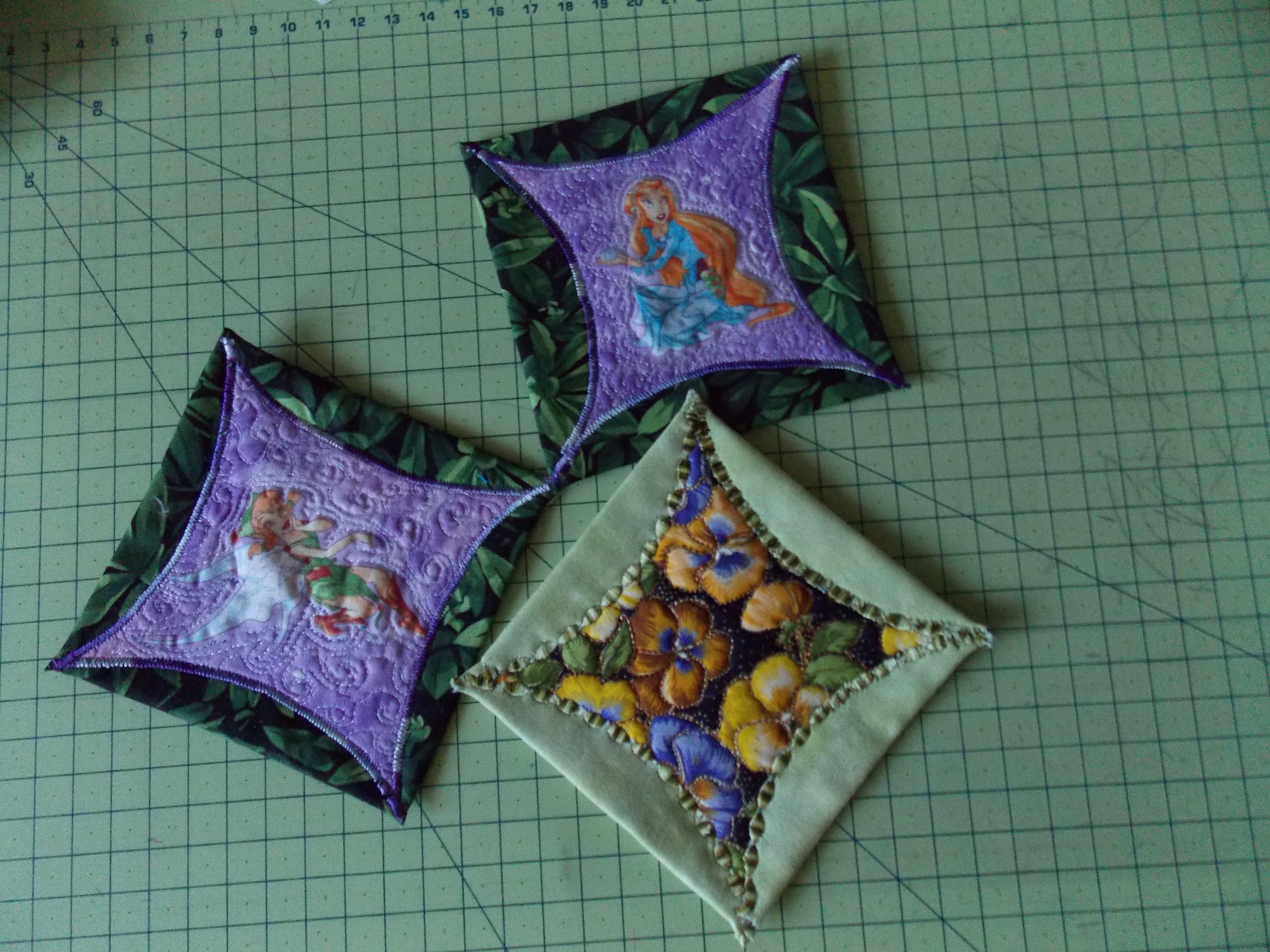 кофейные салфетки - из тазиков