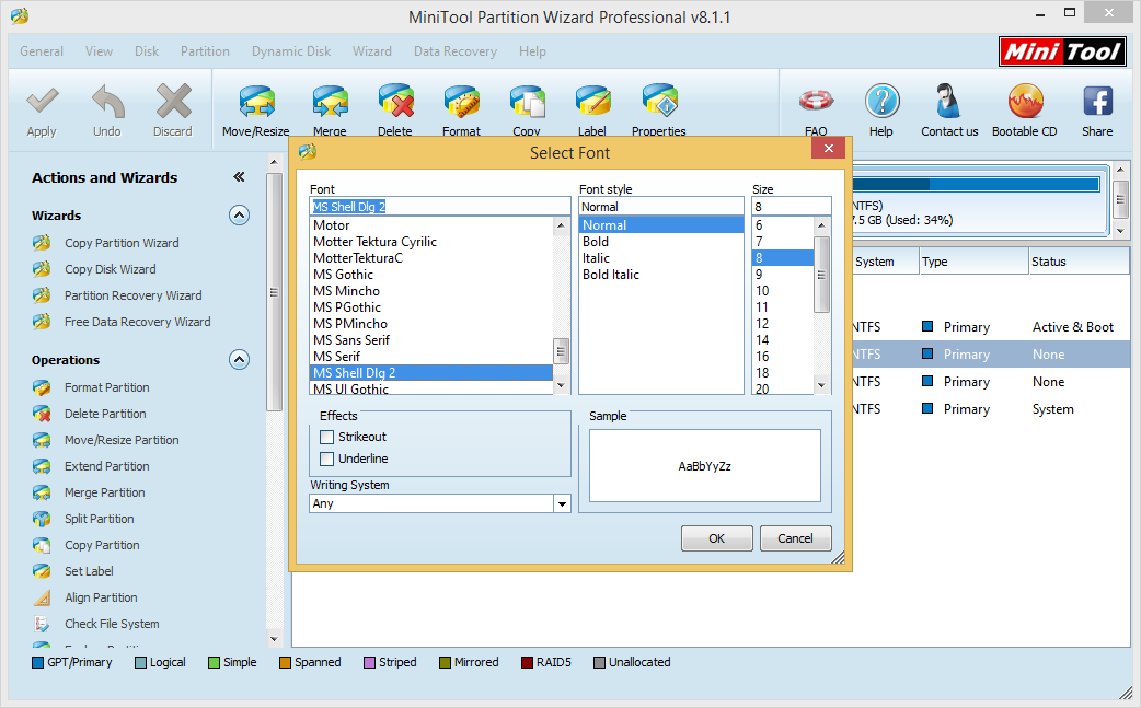 minitool partition wizard version 11