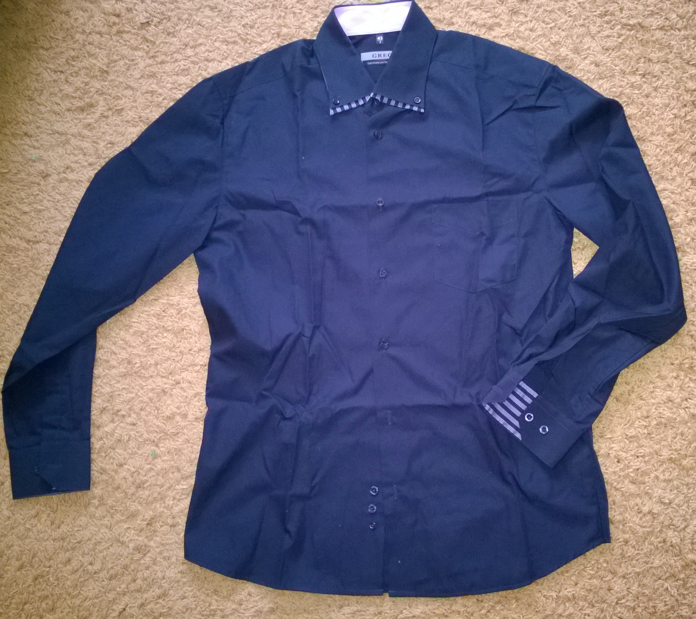 рубашка т.син 700 р