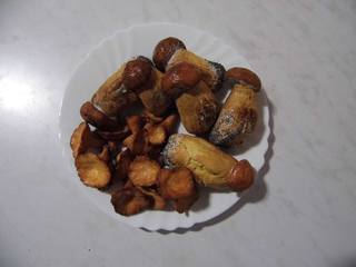 заготовки корзина с грибами