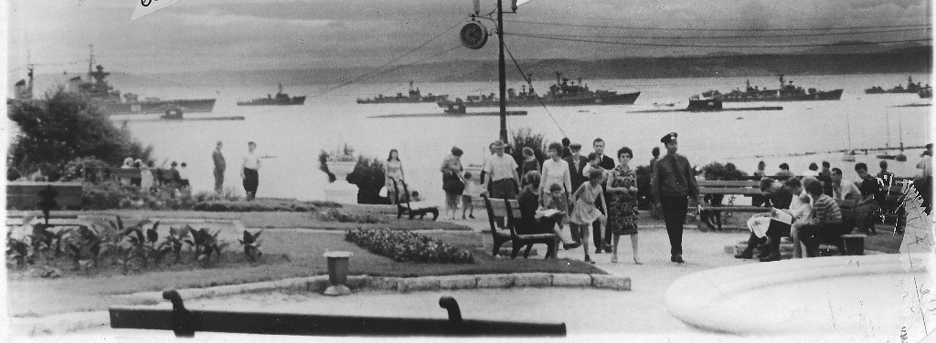 День ВМФ 1966 год, фото Мельникова А.