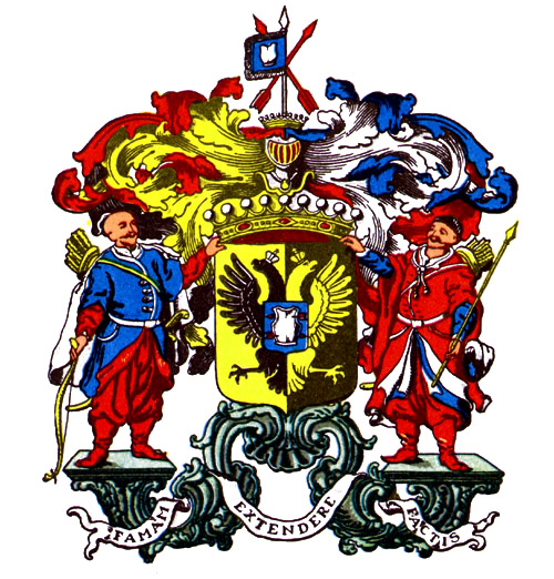 Coat of Arms of Rozumovsky family (1914)
