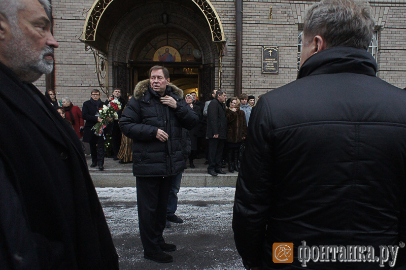 В Иоанновском монастыре состоялось прощание с супругой бывшего губернатора города Владимира Яковлева (видео, фото)