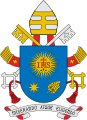 87px-Coat of arms of Franciscus.svg