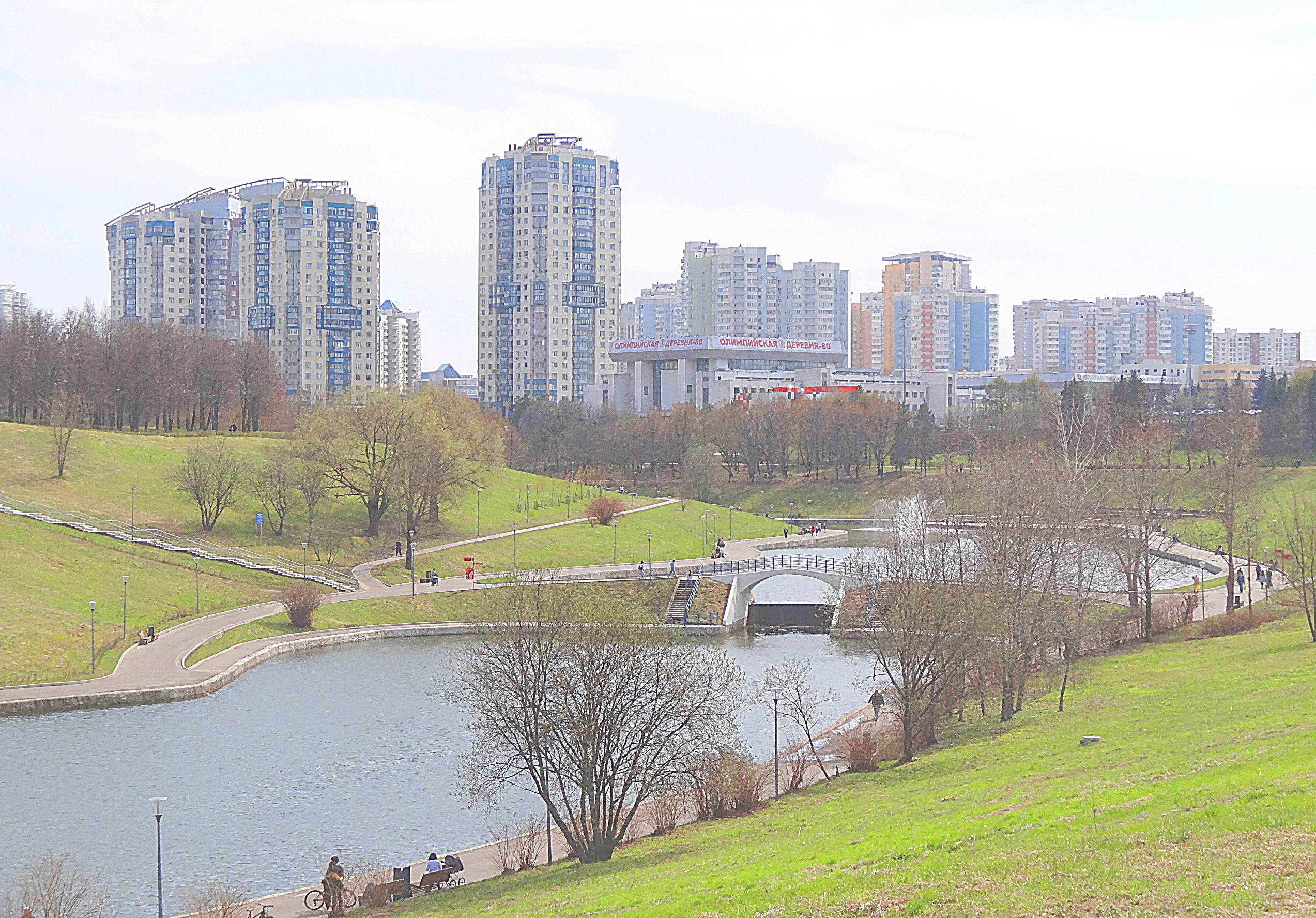 олимпийские пруды москва