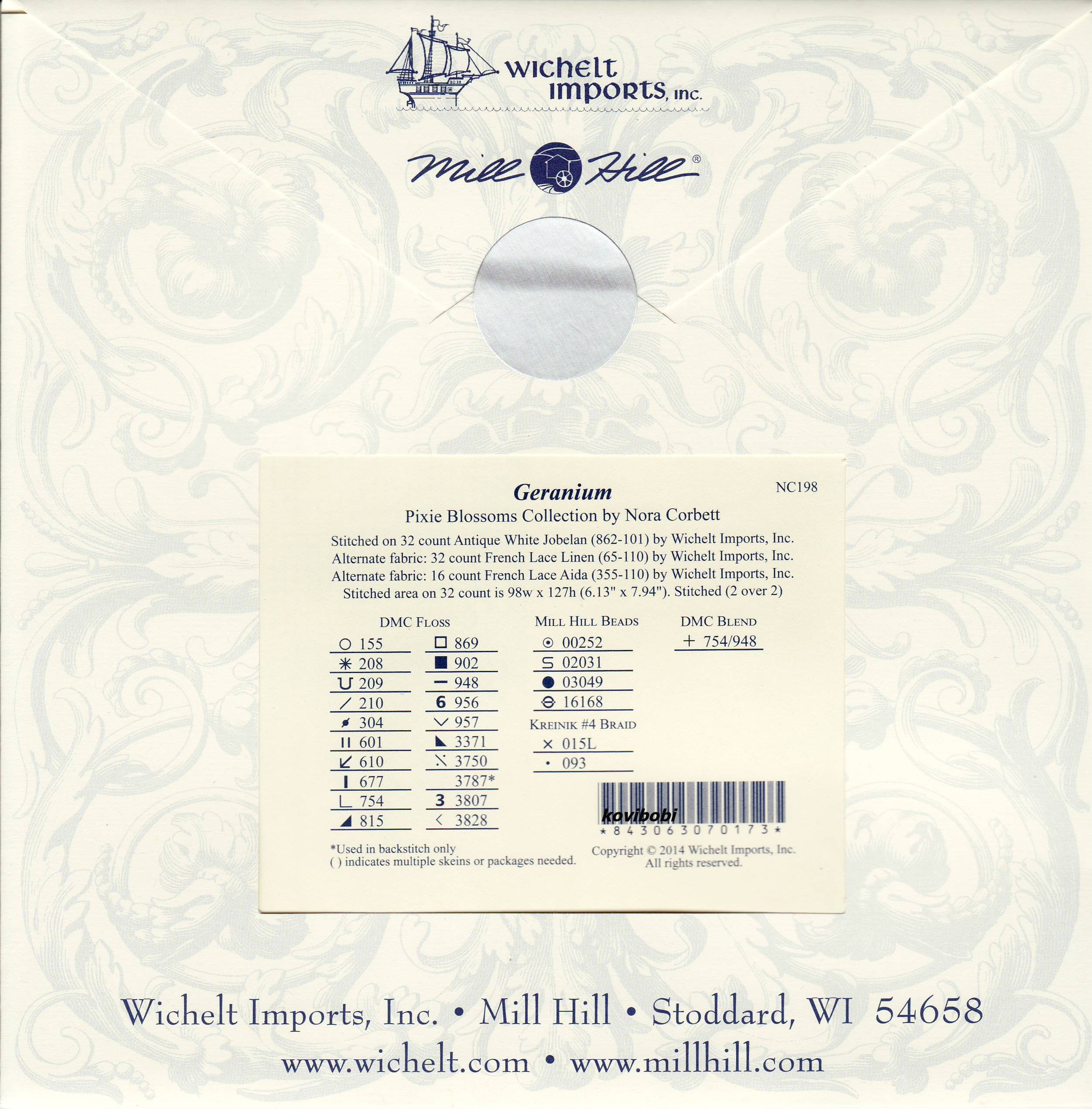 Nora Corbett NC198-Geranium (3)