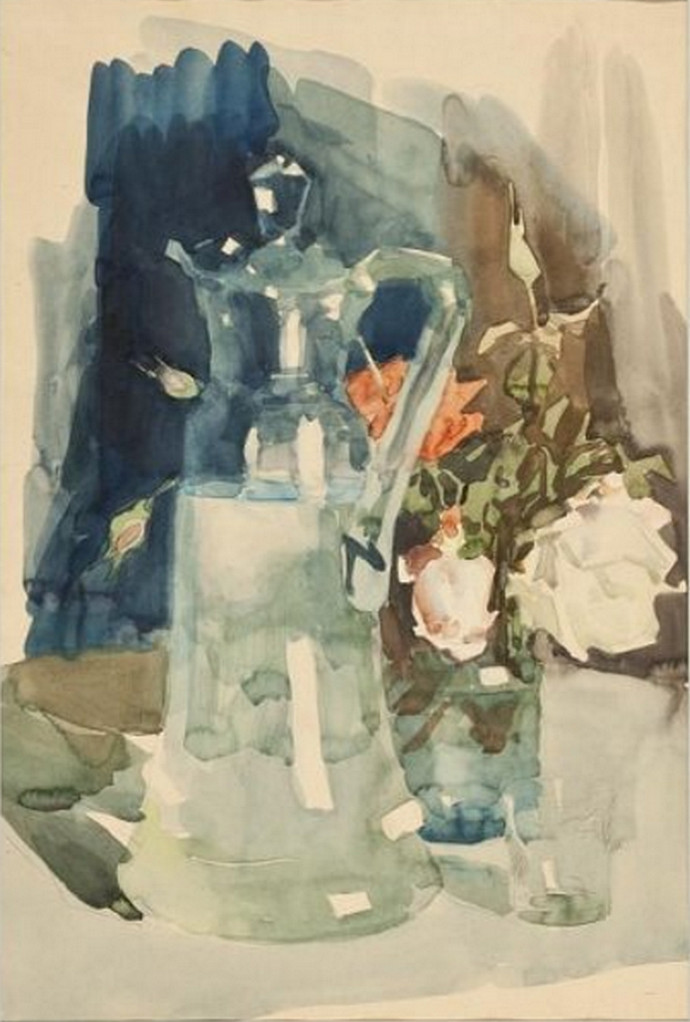 Кувшин и розы. 1941 г