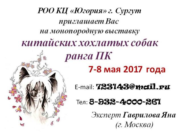Монопородная выставка ПК 7.05.17 г. Сургут 17202270_m