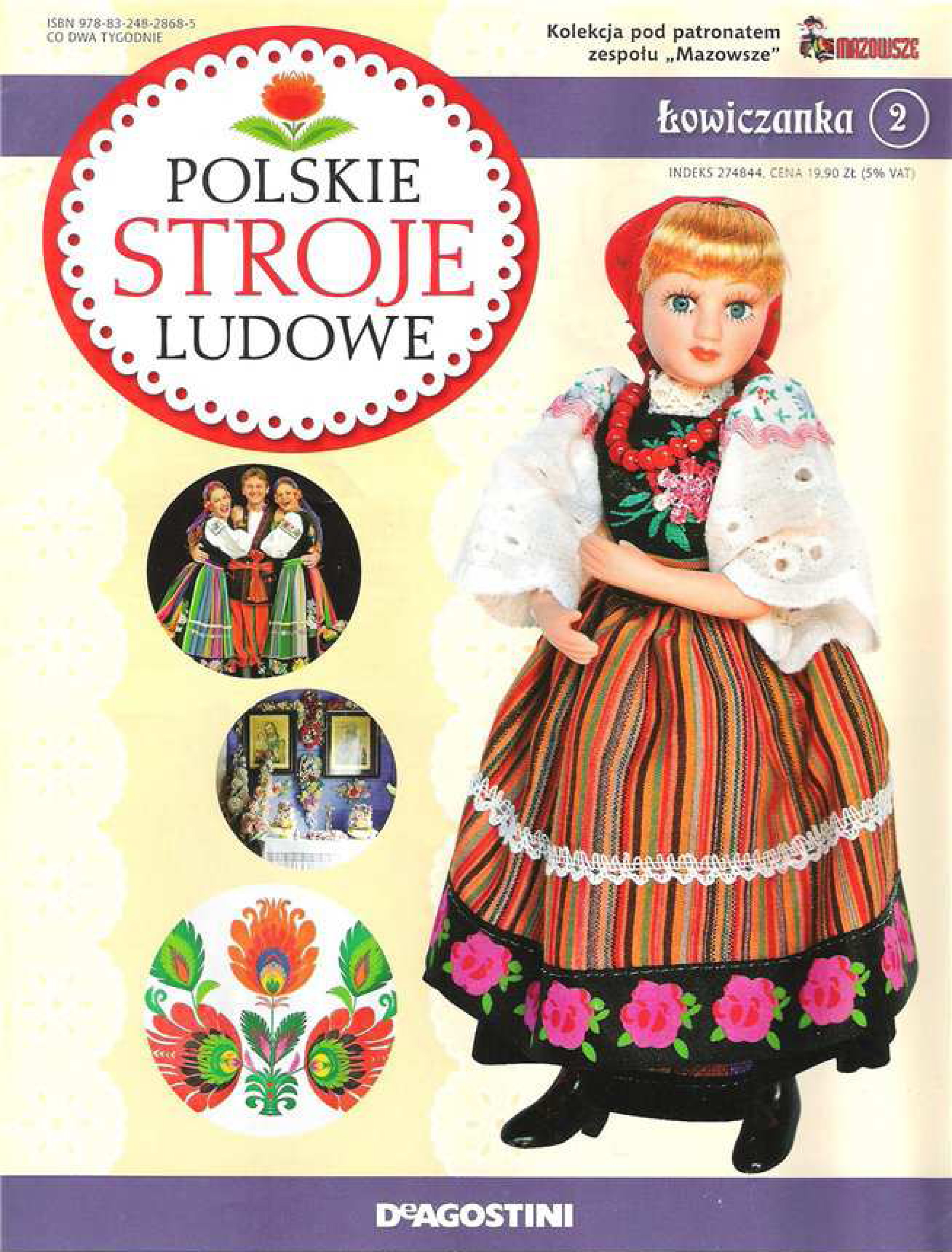 Polskie Stroje Ludowe №002 - Łowiczanka-1