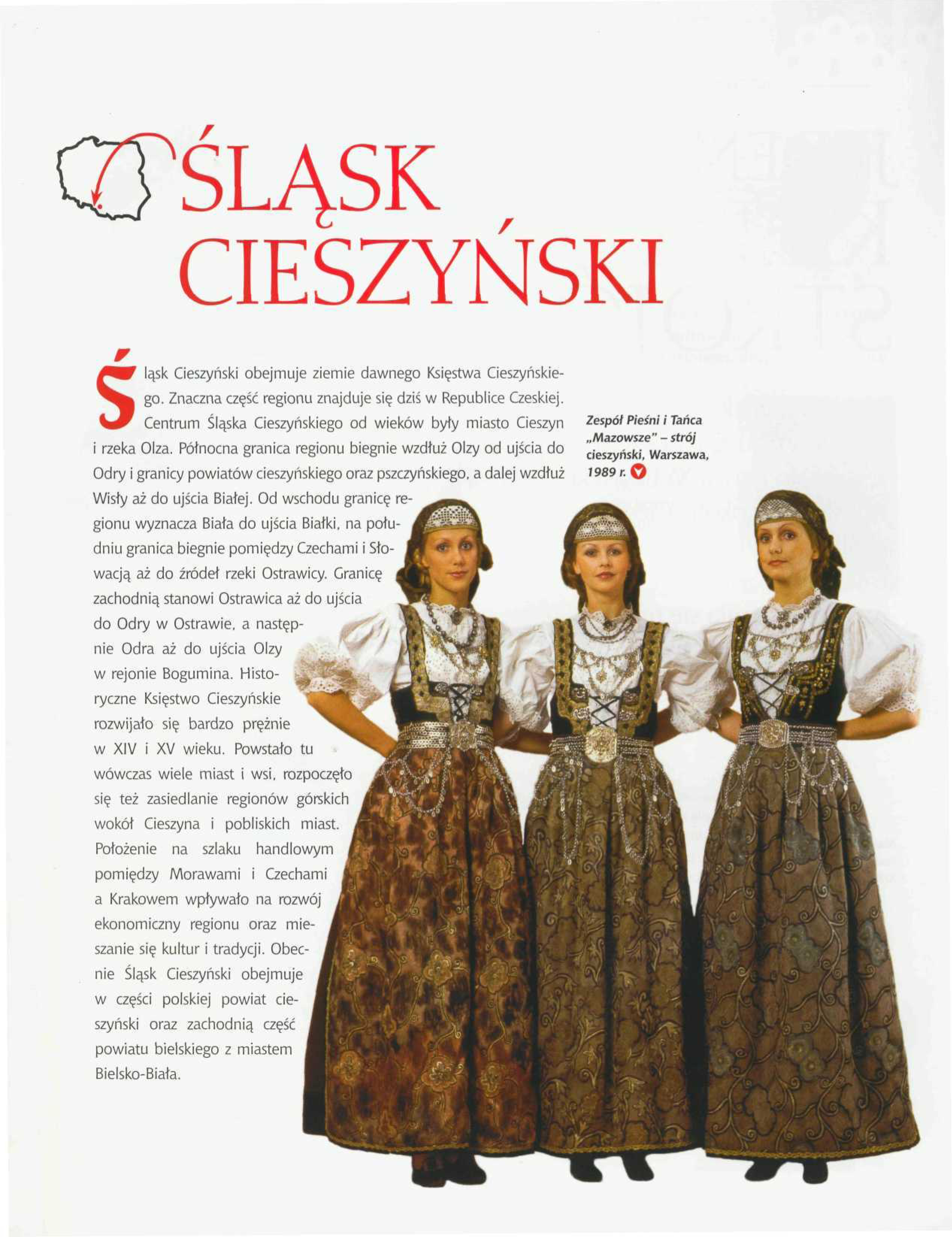 Polskie Stroje Ludowe №004 - Cieszynianka-3