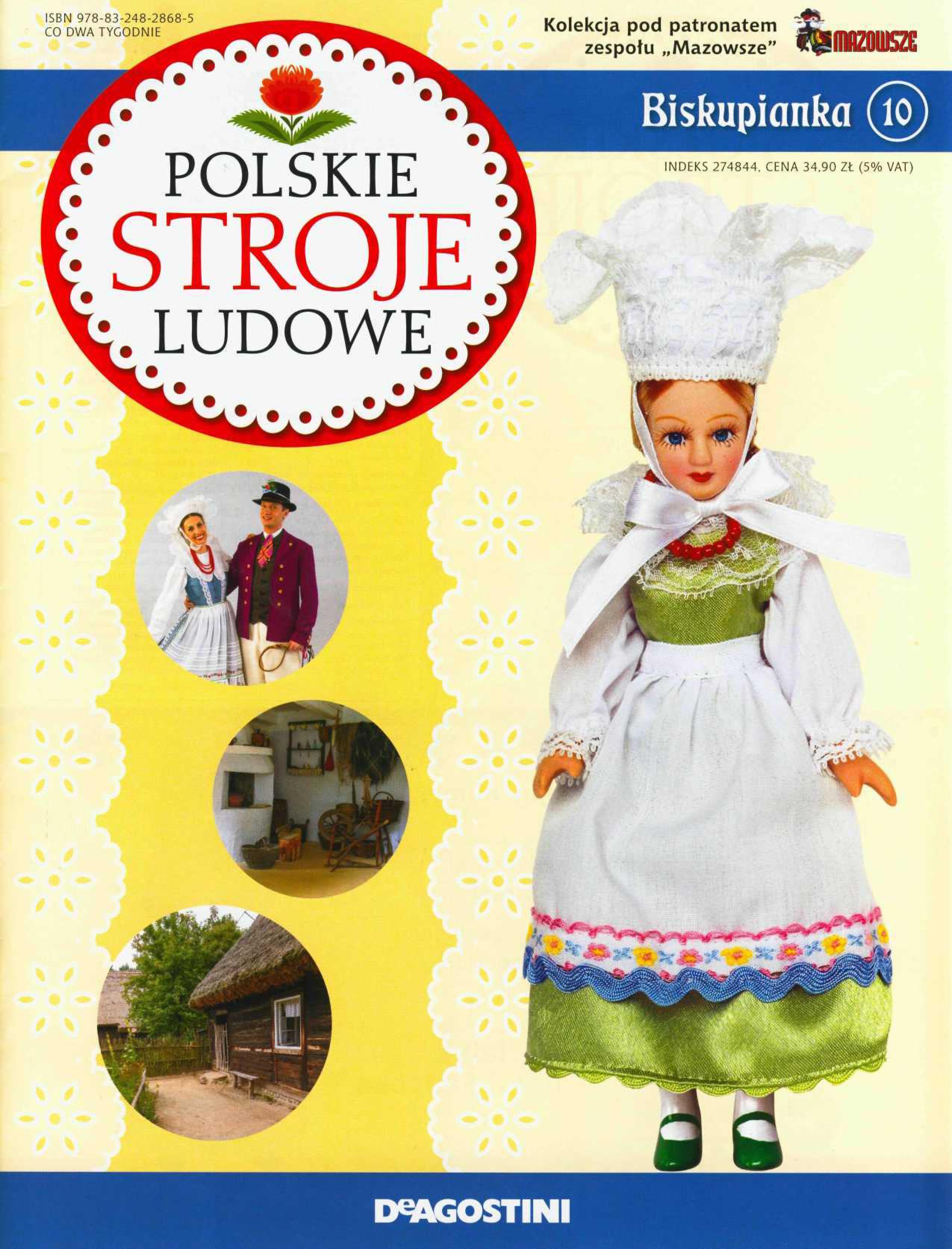 Polskie Stroje Ludowe №010 - Biskupianka-1