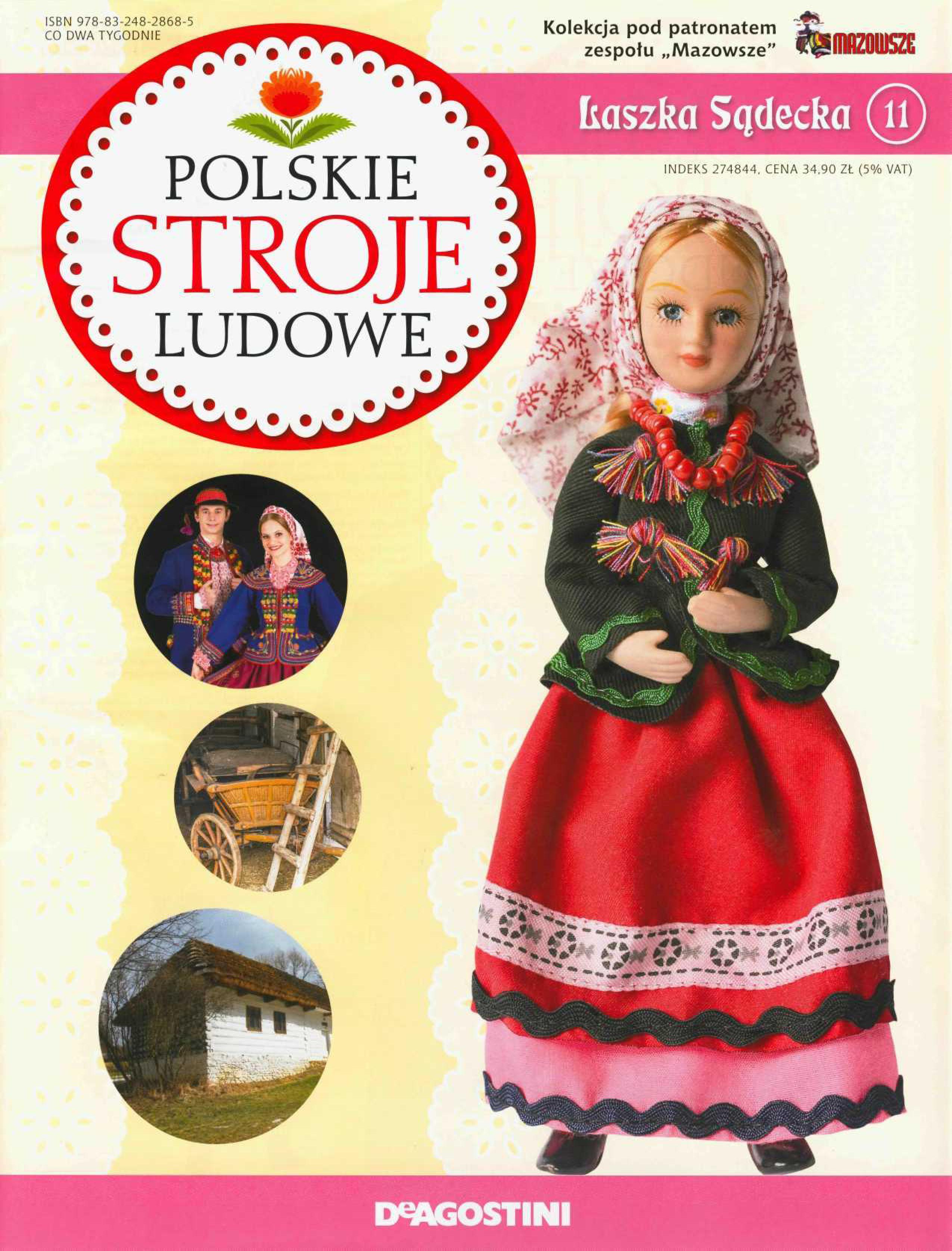 Polskie Stroje Ludowe №011 - Laszka Sądecka-1