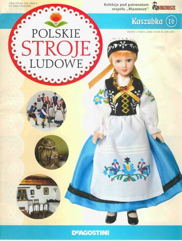 Polskie Stroje Ludowe №016 - Kaszubka-1