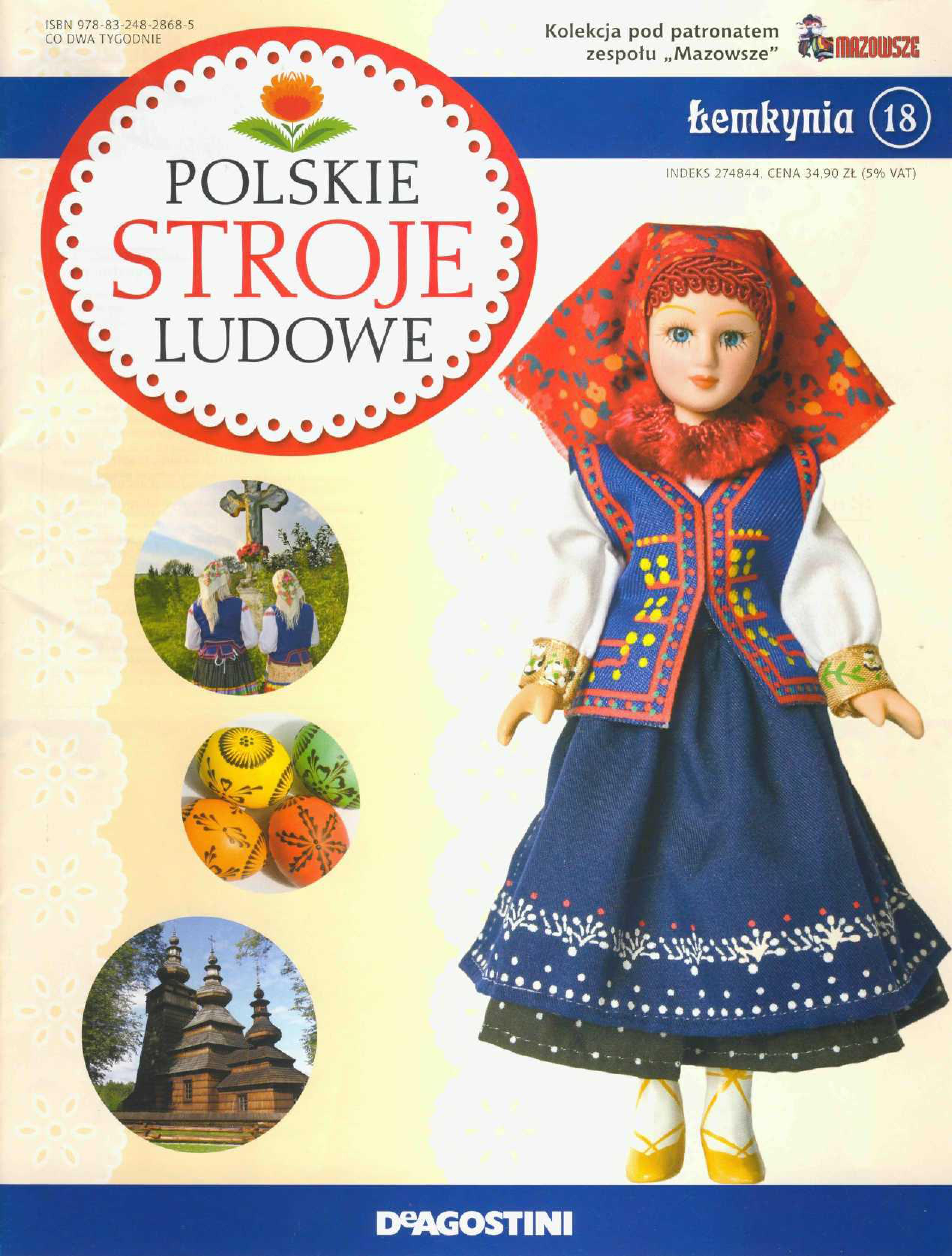 Polskie Stroje Ludowe №018 - Łemkynia-1