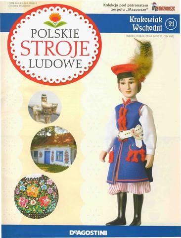 Polskie Stroje Ludowe №021 - Krakowiak Wschodni-1