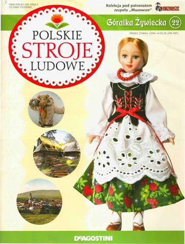 Polskie Stroje Ludowe №022 - Góralka Żywiecka-1