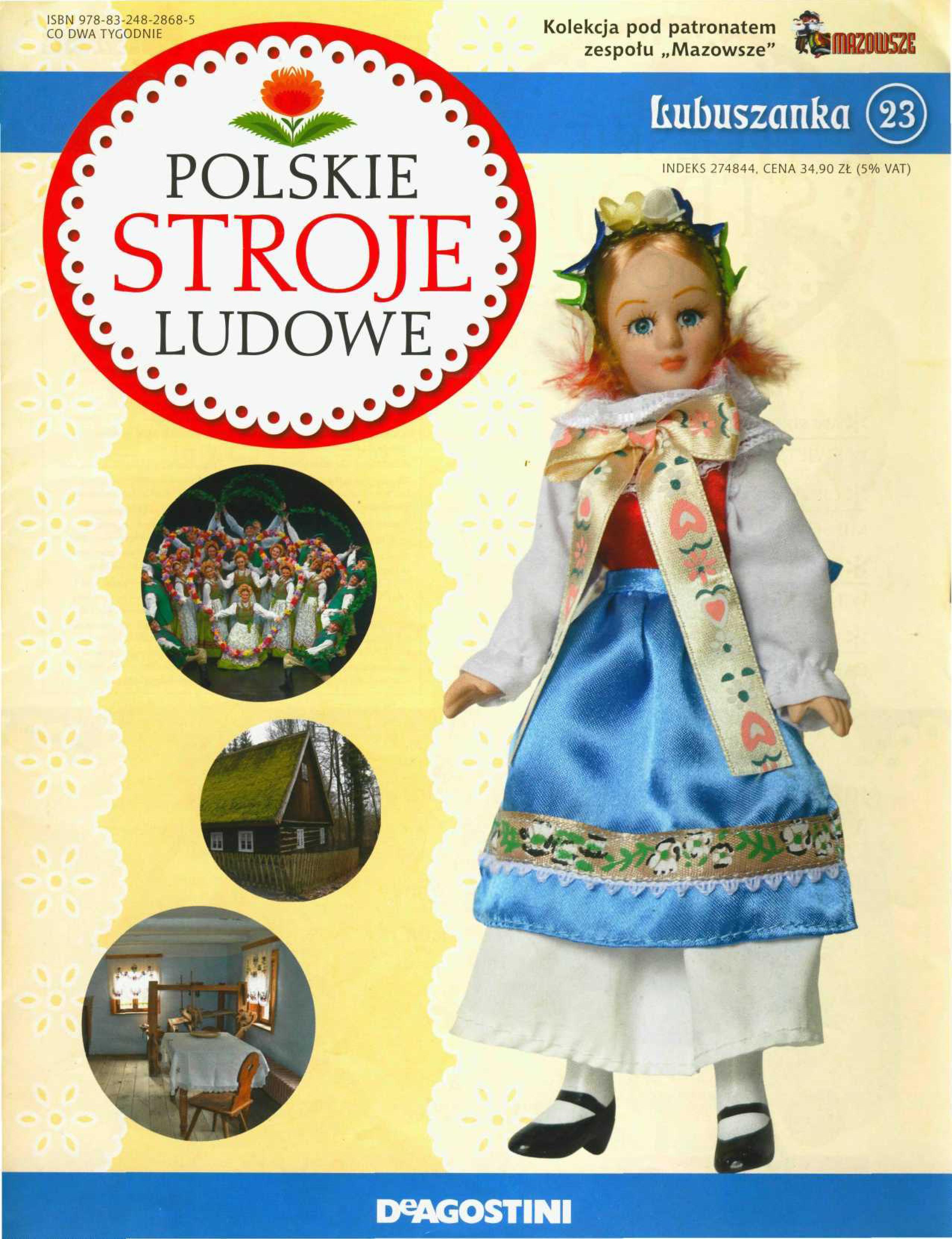 Polskie Stroje Ludowe №023 - Lubuszanka-1