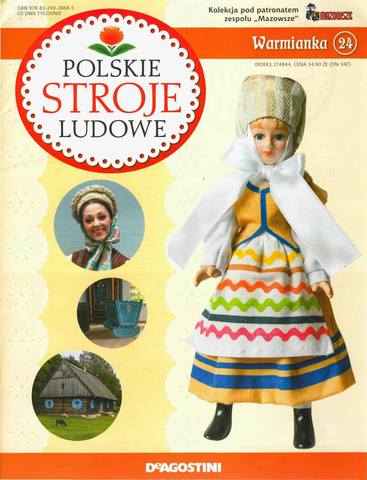 Polskie Stroje Ludowe №024 - Warmianka-1