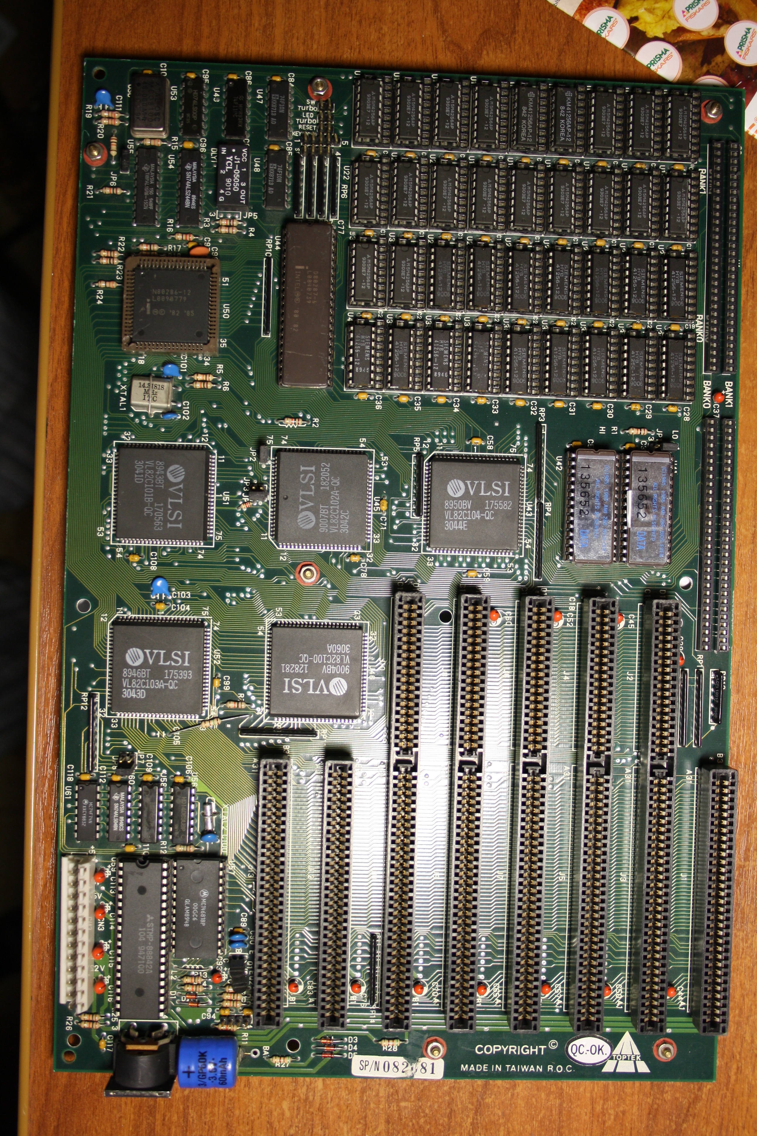 286 motherboard
