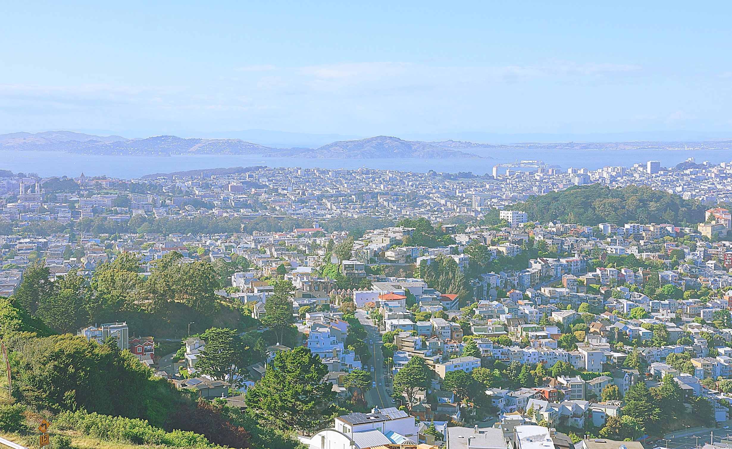 Вид Сан-Франциско со смотровой площадки. Фото Морошкина В.В.