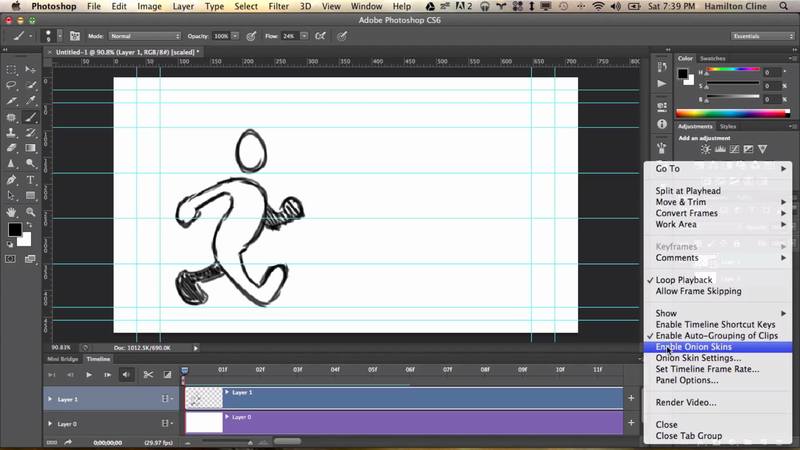 Как сделать gif анимацию в фотошопе