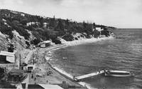 Симеиз. Пляж. Фото Б.Минделя. 1950-е гг