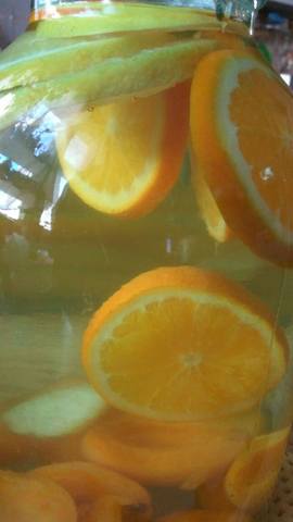 Фанта из апельсинов и абрикос в домашних условиях
