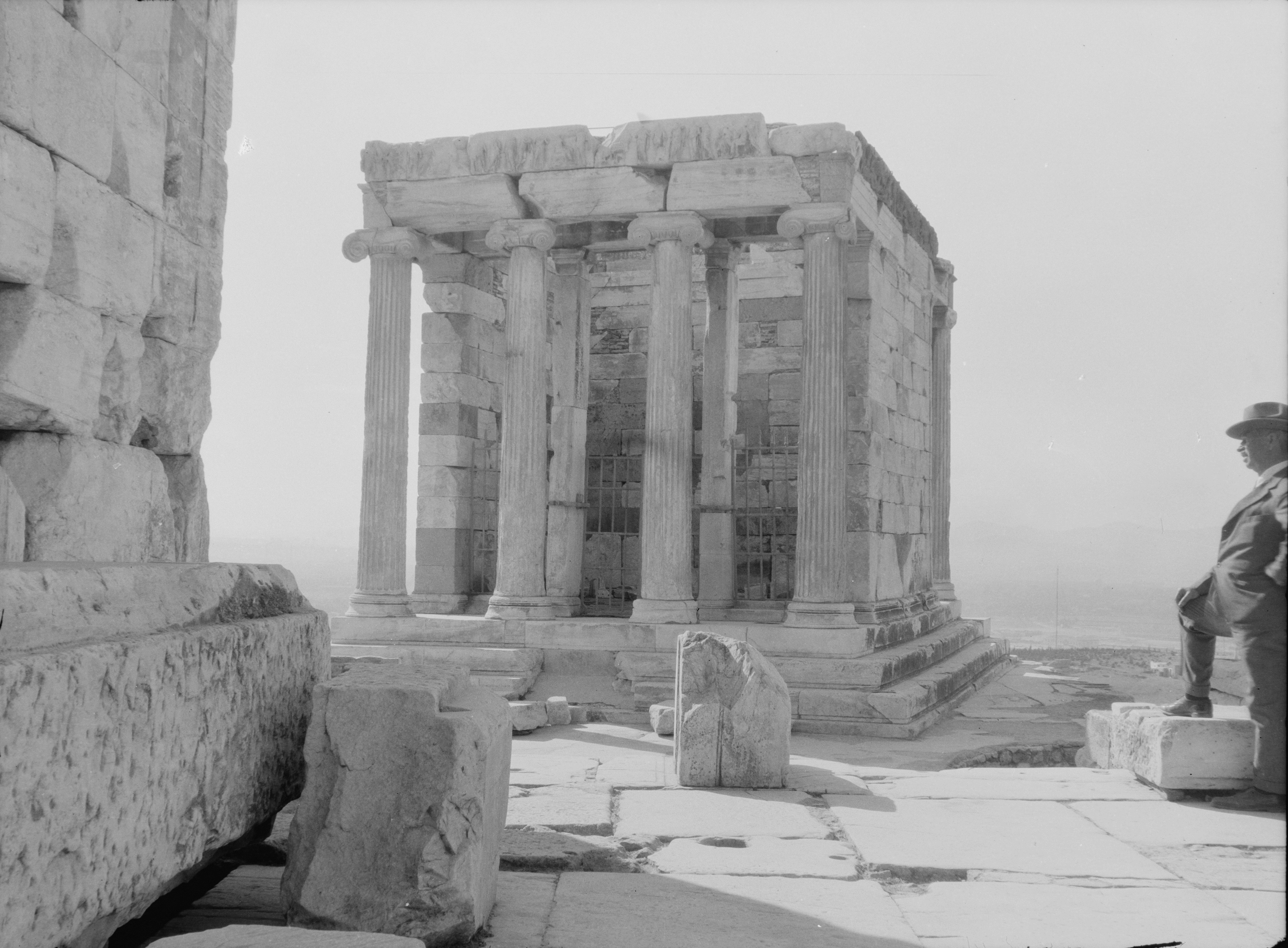 !!!Athens. Temple of victory on the Acropolis 1900 арматурка и ушки