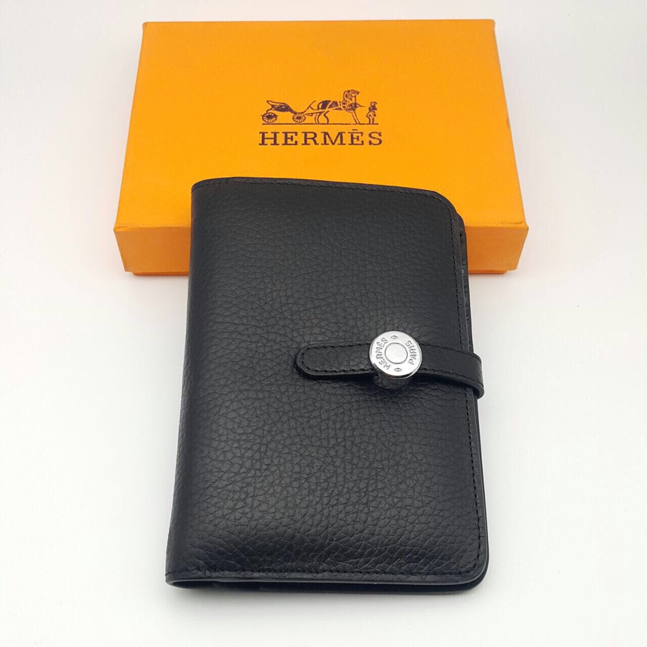 Кошелек Hermes черный