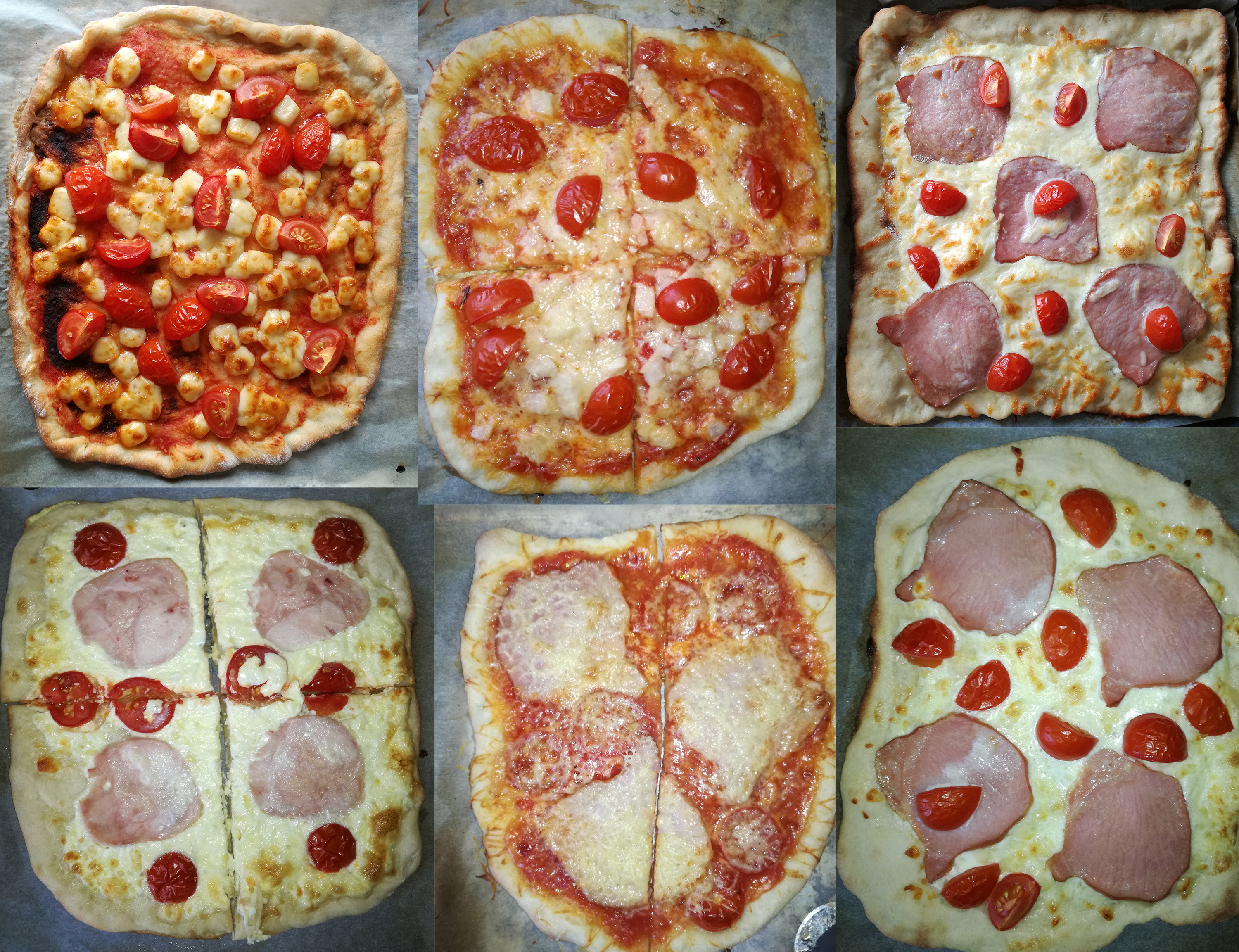 Этапы приготовления пиццы