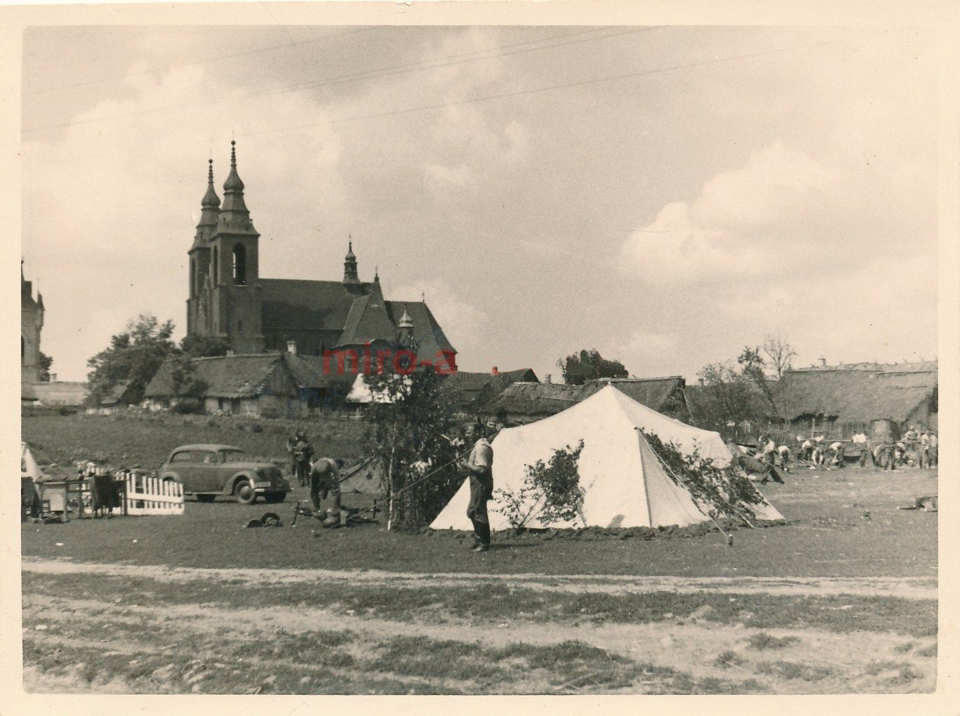 Erlebnisse von W.Stipp aus Olpe, Kirche vor Minsk, 1941