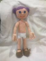 Кукла с фиолетовыми волосами от Havva Unlu  21.06 - Страница 2 18131985_s
